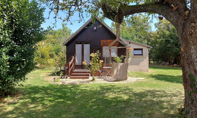 Chateaudun Cabaña | Chalet acogedor y romántico con terraza en Eure-et-Loir