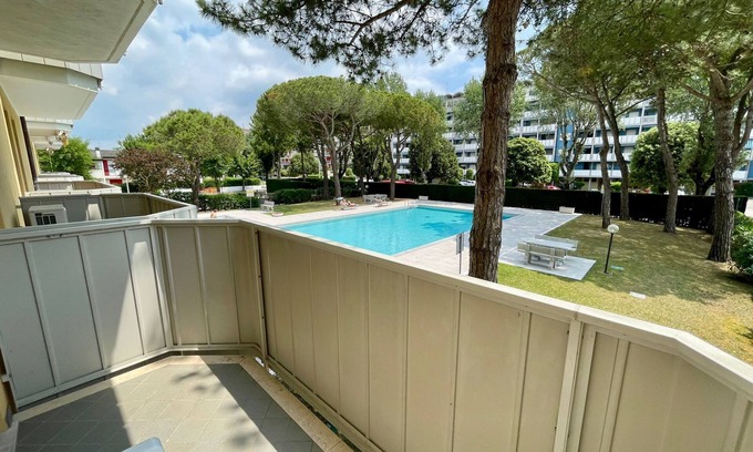 Porto Santa Margherita Apartamento | Bonito y acogedor apartamento con piscina - Beahost