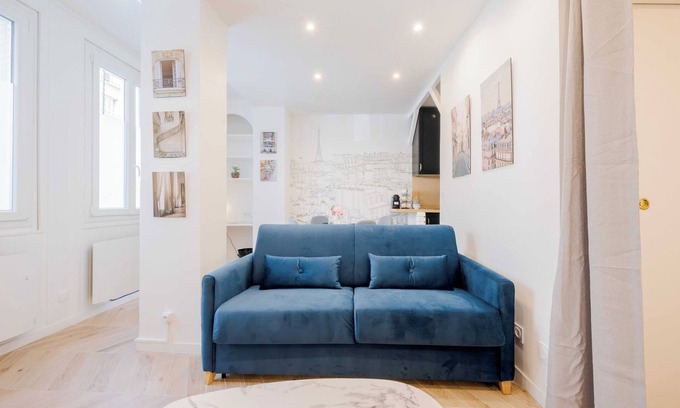 Republique–Point-du-Jour Apartamento | Acogedor apartamento 1BR/4P - Boulogne-Billancourt