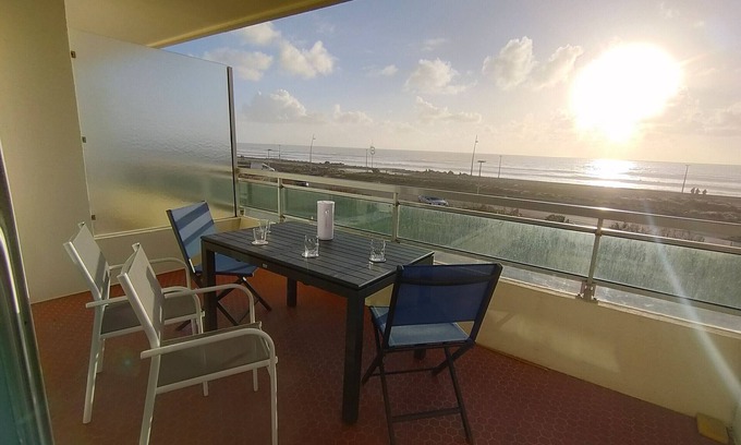 Saint-Hilaire-de-Riez Apartamento | Acogedor apartamento 4 pers, terraza, parking, mascotas permitidas, a 50m de la playa