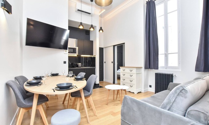 Faubourg-du-Roule Apartamento | Acogedor apartamento - 2BR/7P - Arco de Triunfo