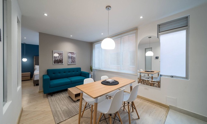 Financial District Apartamento | Cozy Apartment in Zona G with Laundry Facilities