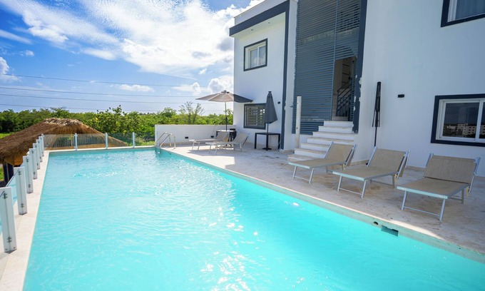 Los Melones Apartamento | Cozy apartment WiFi, Pool, AC and Washing Machine in Beautiful Bayahíbe