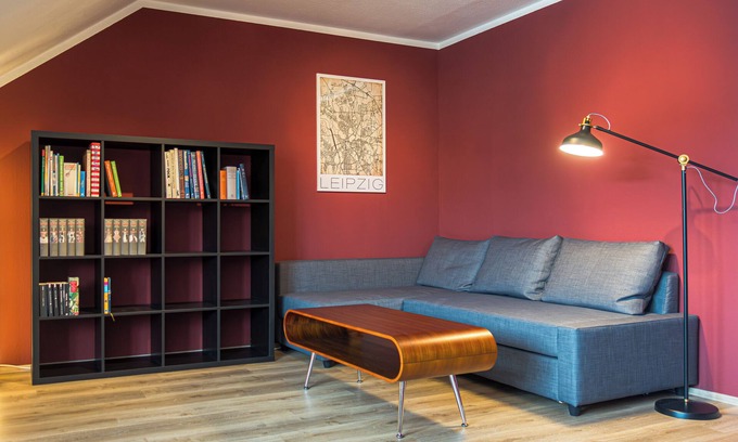 Gohlis Apartamento | Acogedor apartamento en el techo - ubicación central y Netflix