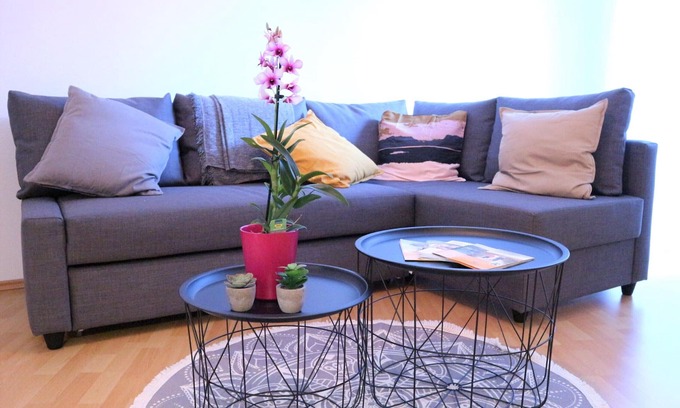 Mainz-Bingen Apartamento | Cozy basement apartment in Sörgenloch / Rhh.