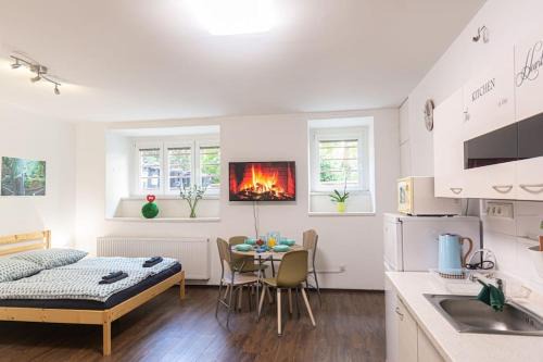 Nusle Apartamento | Cozy basement flat, SkyShowtime, 3 minutes to center