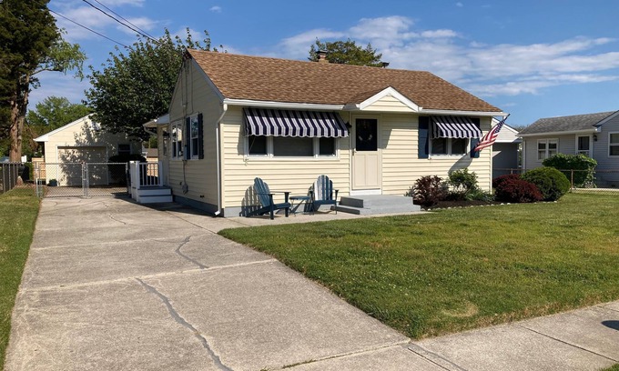 North Cape May Cabaña | Cozy Bay Cottage in North Cape May