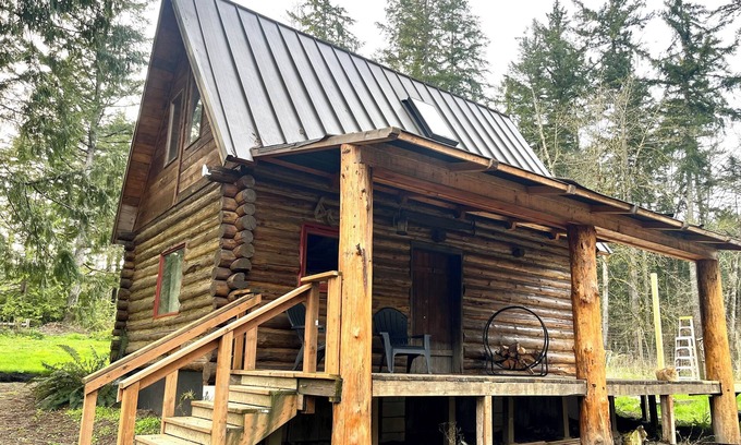 Olympia Cabina | Cozy cabin with WiFi and AC in awesome Olympia