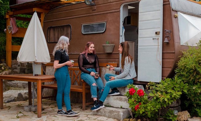 Dremcice Otro | Cozy caravan next to minizoo