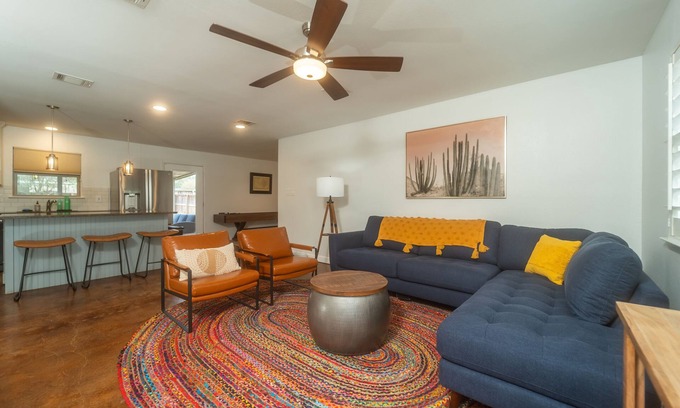 Mesa Park Casa | Cozy casa w/ hot tub & game room, ideally located!