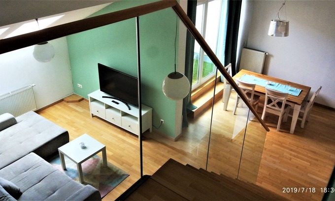 Roßau Apartamento | Cozy, central - 5 mins walk - 118 m², 3 bedrooms