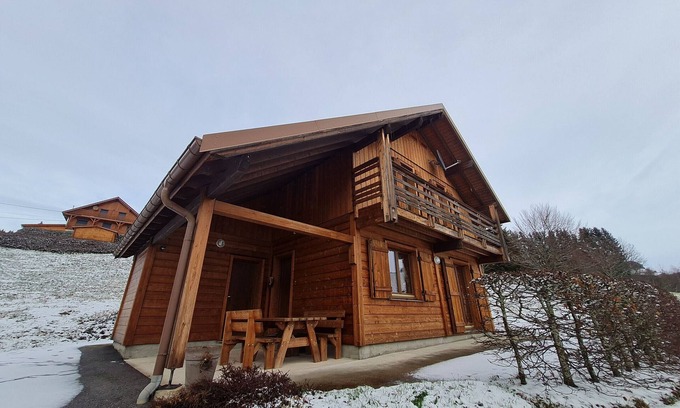 Le Grand Valtin Cabaña | Chalet encantador frente al telesquí con hermosas vistas y servicios completos cerca de Gérardmer