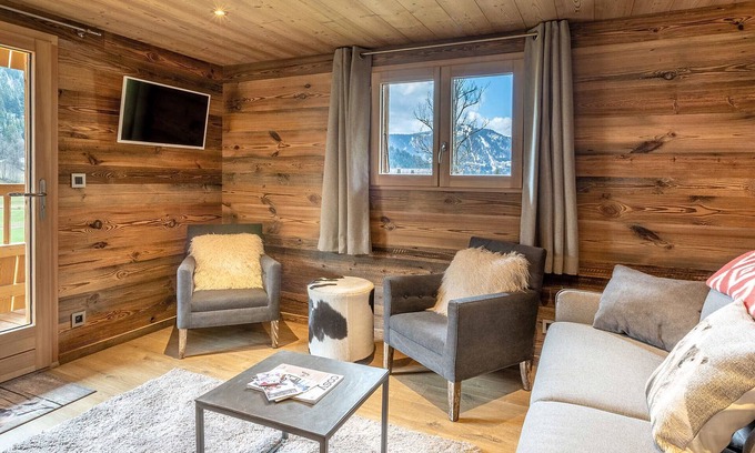 La Clusaz Chalet De Esquí | Acogedor Chalet - 1 Hab - 4 Pers - Terraza - Aparcamiento