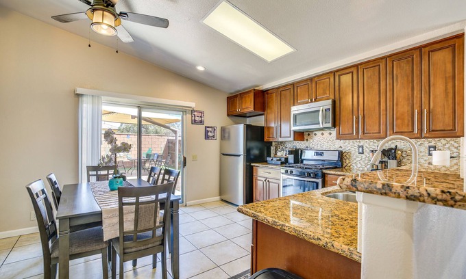 Coachella Casa | Cozy Coachella Home Rental: Game Room, Grill!