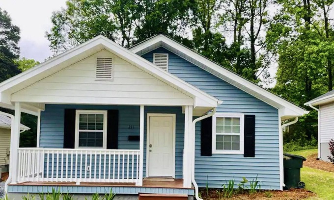 Asheboro Casa | Cozy Cottage Downtown Asheboro
