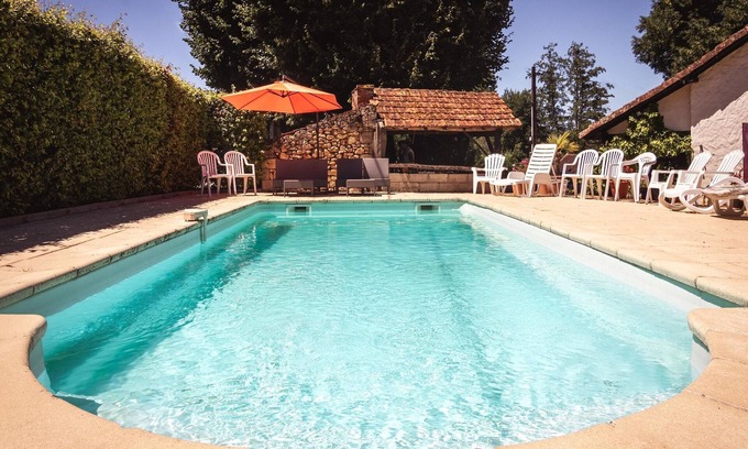 Vezac Cabaña | Casa en Vézac con Piscina y Barbacoa