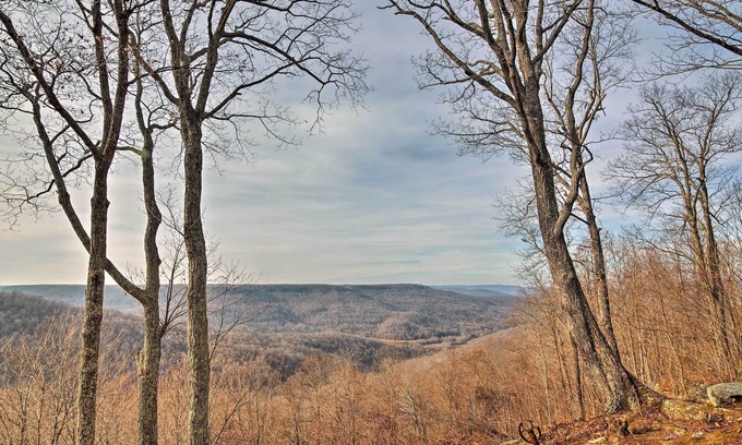 Beersheba Springs Cabina | Cumberland Mtn. Cabina w / Grill y vistas impresionantes!