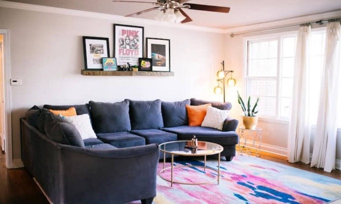 North Little Rock Cabaña | Cozy, Cute and Colorful Cottage in Park Hill, Close to Downtown