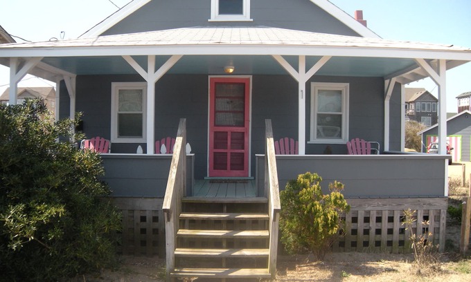Nags Head Cabaña | Acogedor lindo Histórico Sea Spray Cottage # 1