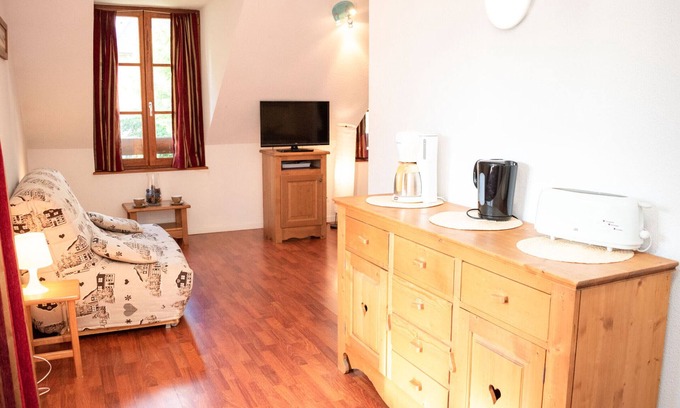 Vignec Apartamento | Apartamento Dúplex con Balcón, Piscina y Vista Panorámica para 4 Personas en Vignec