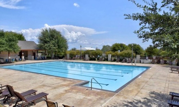 San Antonio Casa | Cozy Family Home w/ Pool Access and Theater Room!