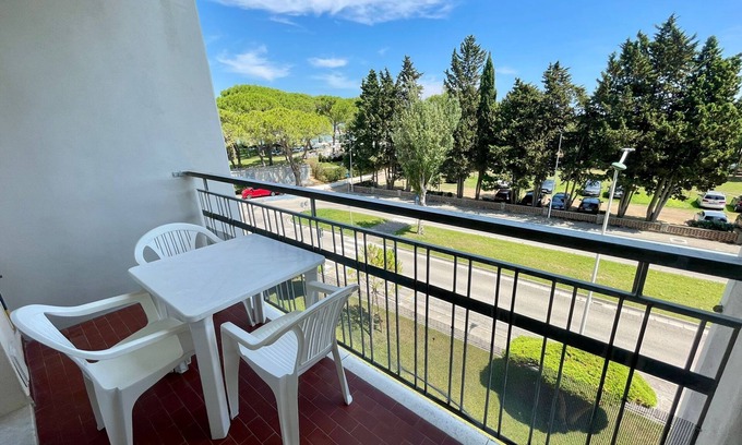 Porto Santa Margherita Apartamento | Piso perfecto cerca de la playa para 6