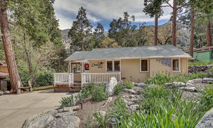 Forest Falls Cabina | Cozy Forest Falls Rental Cabin Near Hiking Trails!
