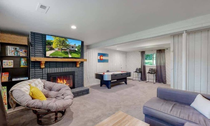 Castlewood Casa | Cozy Four Bedroom Family Retreat with Yard and Air Hockey