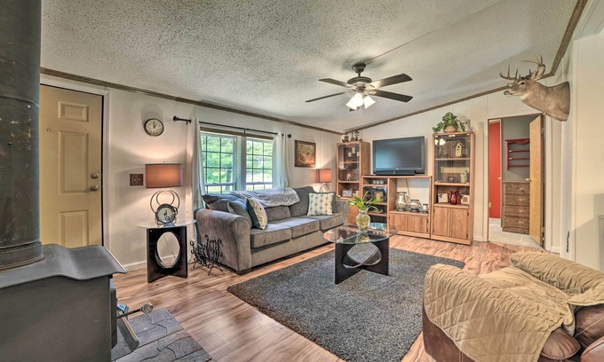 Long Lake Cabaña | Cozy Hale Home Between Long & Loon Lakes!
