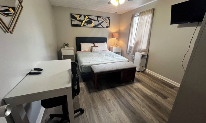 Valdosta Apartamento | Cozy Historic1-bedroom apartment with full amenities!
