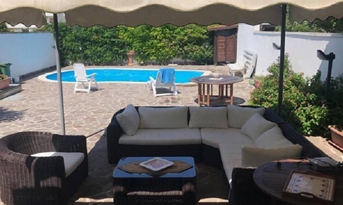 Torre dell'Orso Casa | Acogedora casa de vacaciones "Villa con piscina per 4 posti - PT54" con piscina y jardín