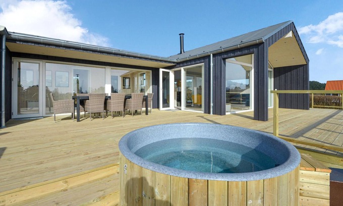 Lyngsbæk Strand Casa | Impresionante casa en Ebeltoft con WiFi