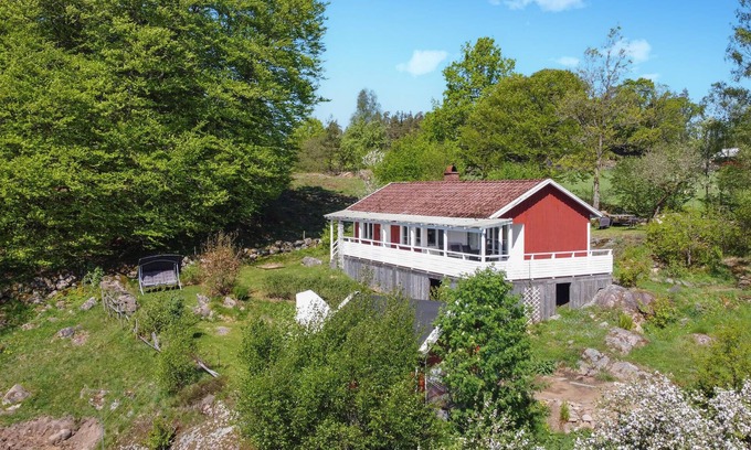 Hokerum Casa | Acogedora casa en Hökerum con cocina