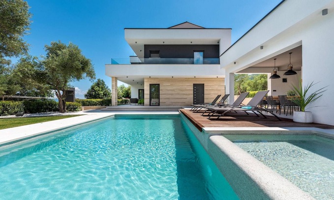 Drenje Casa | Acogedora casa en Labin - Rabac con.