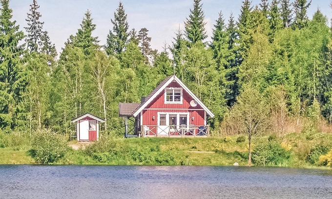 Langaryd Casa | Acogedora casa en Långaryd con vistas.