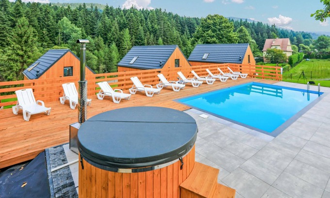 gmina Słopnice Casa | Acogedora casa en Slopnice con WiFi