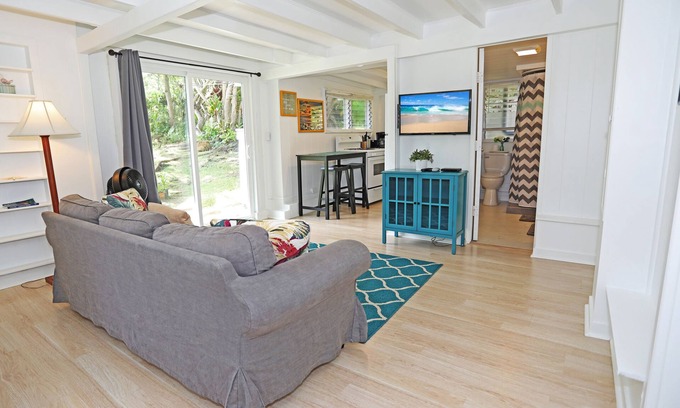 Ka'a'awa Casa | Acogedor estudio de Kaaawa con vistas a la montaña: estadía mínima de 30 días