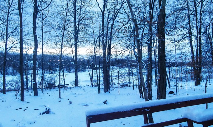 Tobyhanna Casa | Acogedor chalet frente al lago cerca de Camelback! Ven a disfrutar del lago o la nieve.