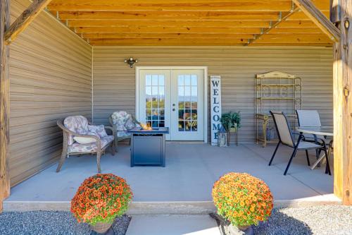 Leicester Apartamento | Cozy Leicester Studio, 11 Mi to Downtown Asheville