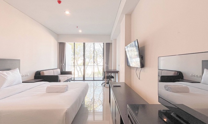 By Pass Ngurah Rai Apartamento | Cozy Living Studio (No Kitchen) Apartment at Skales Residence Nusa Dua Bali