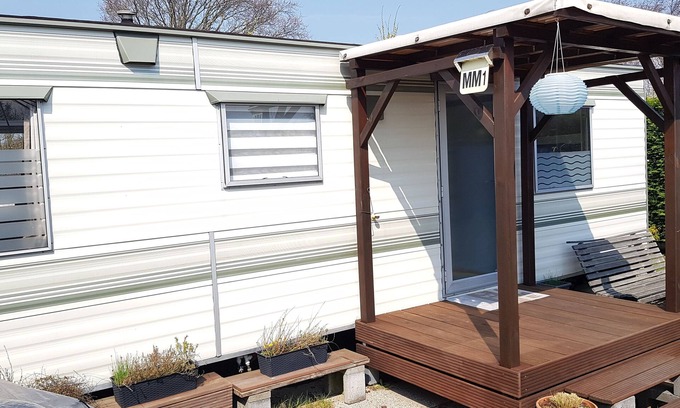 Renesse Casa | Acogedora casa móvil en el 4 * Park de Brem en Renesse
