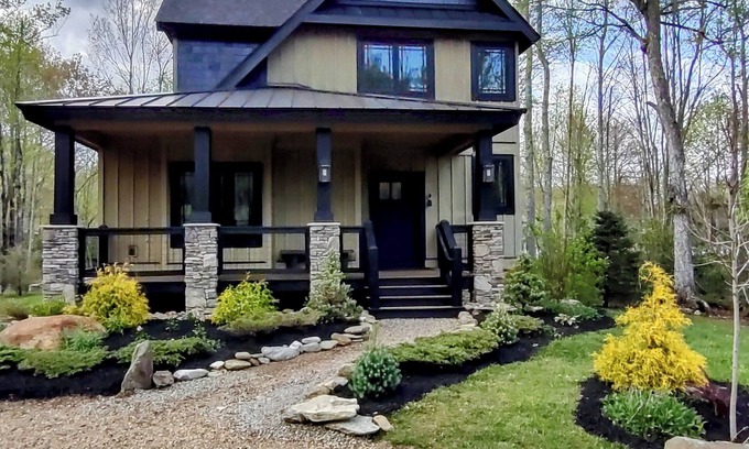 Blowing Rock Casa | Sweet Mountain Sueños y corrientes que soplan Rock