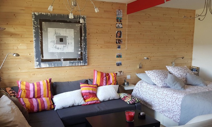 Correncon-en-Vercors Apartamento | Nido acogedor con Hammam Corrençon en vercors