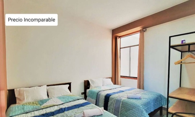 Tarapoto Apartamento | Cozy New Apartment/AC/4 Queen Beds.