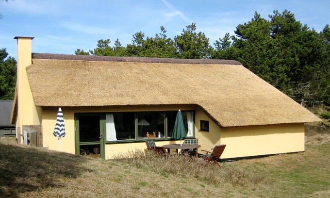Øhuse Casa | Acogedora casa de vacaciones de piedra en parcela de dunas, con WiFi y horno