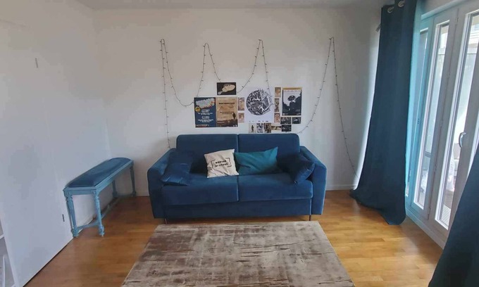 Issy-les-Moulineaux Apartamento | Cozy Studio à 2 pas de Paris via le Métro ou la Gare