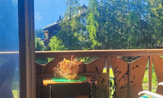 Montana Apartamento | Cozy Studio in Crans-Montana, 300mt from the SKI-Area- Pet-Friendly!