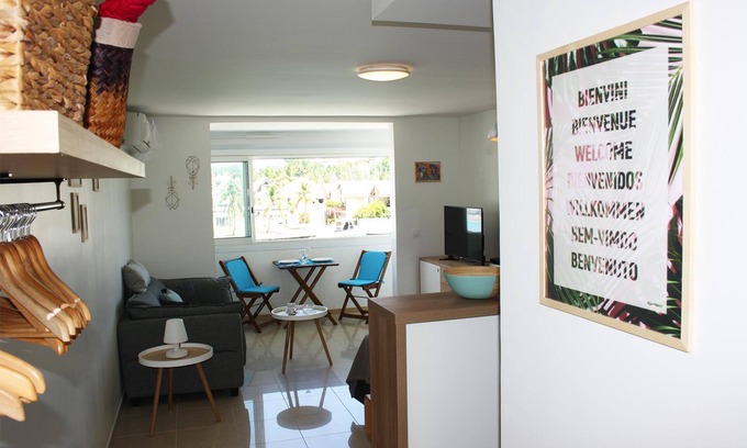 Pointe-a-Pitre Apartamento | Acogedor estudio con vistas al mar - Marina du Gosier