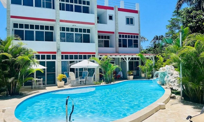 ProCab Apartamento | Cozy studio with pool steps from Cabarete beaches