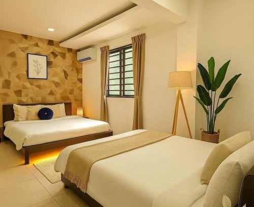Melayu Casa | Cozy Suite for 2-6 pax near Kek Lok Si, Penang Hill, Sunshine Central